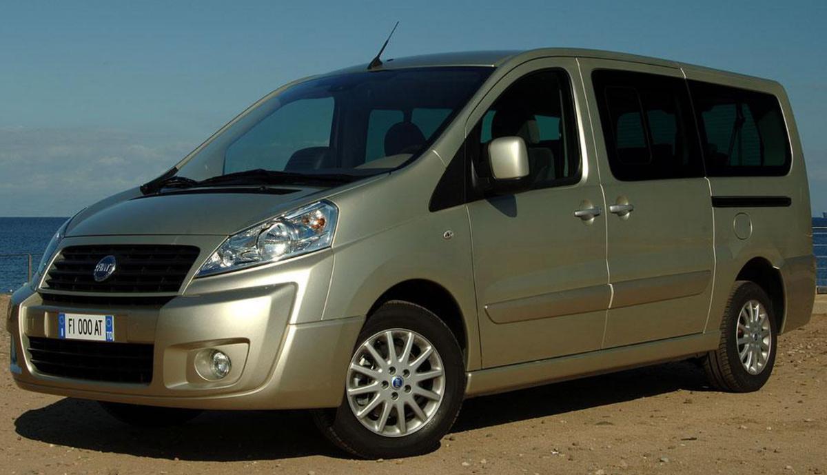 Fiat Scudo • Group I. Van • Cars • Justrentals